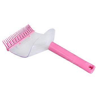 Quaste Haarschnitt Augenschutz Haarschneidehilfe Haarstyling Kamm DIY Bang Kamm Bang Trim Tool Friseursalon Schild