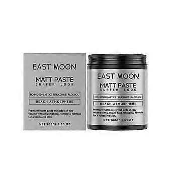 Crème coiffante mate pour cheveux légers, volumineux, volumineux et lisses, portable pour hommes et femmes, 100 g