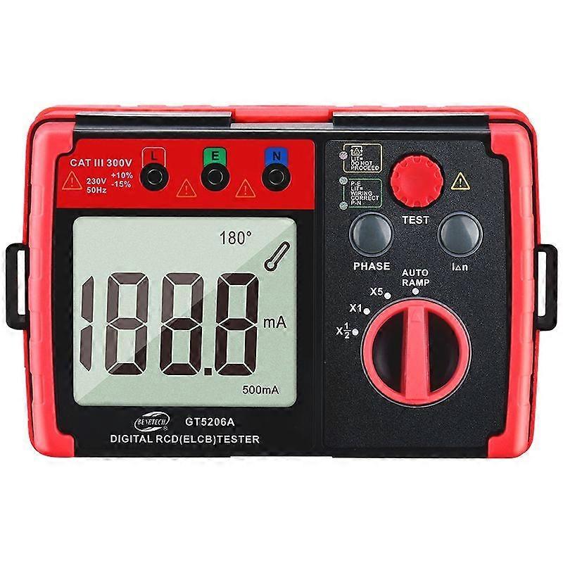 BENETECH GT5206A Digital Leakage Protector Switch Tester