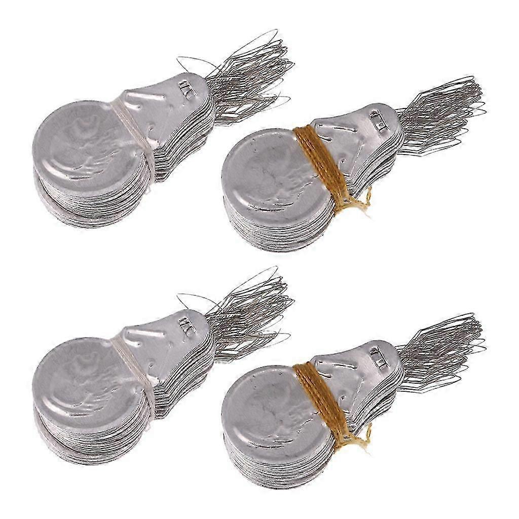 200x DIY Needle Threader Handwork Thread Guide Tools for Elderly Kids