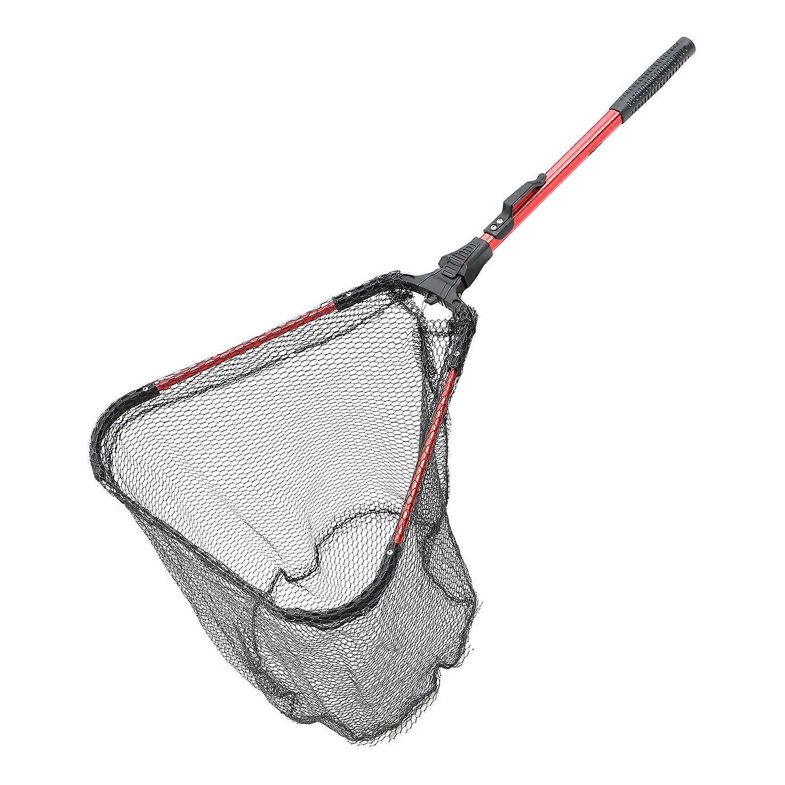Extendable Landing Net Telescopic Pole for Fishing Use Durable