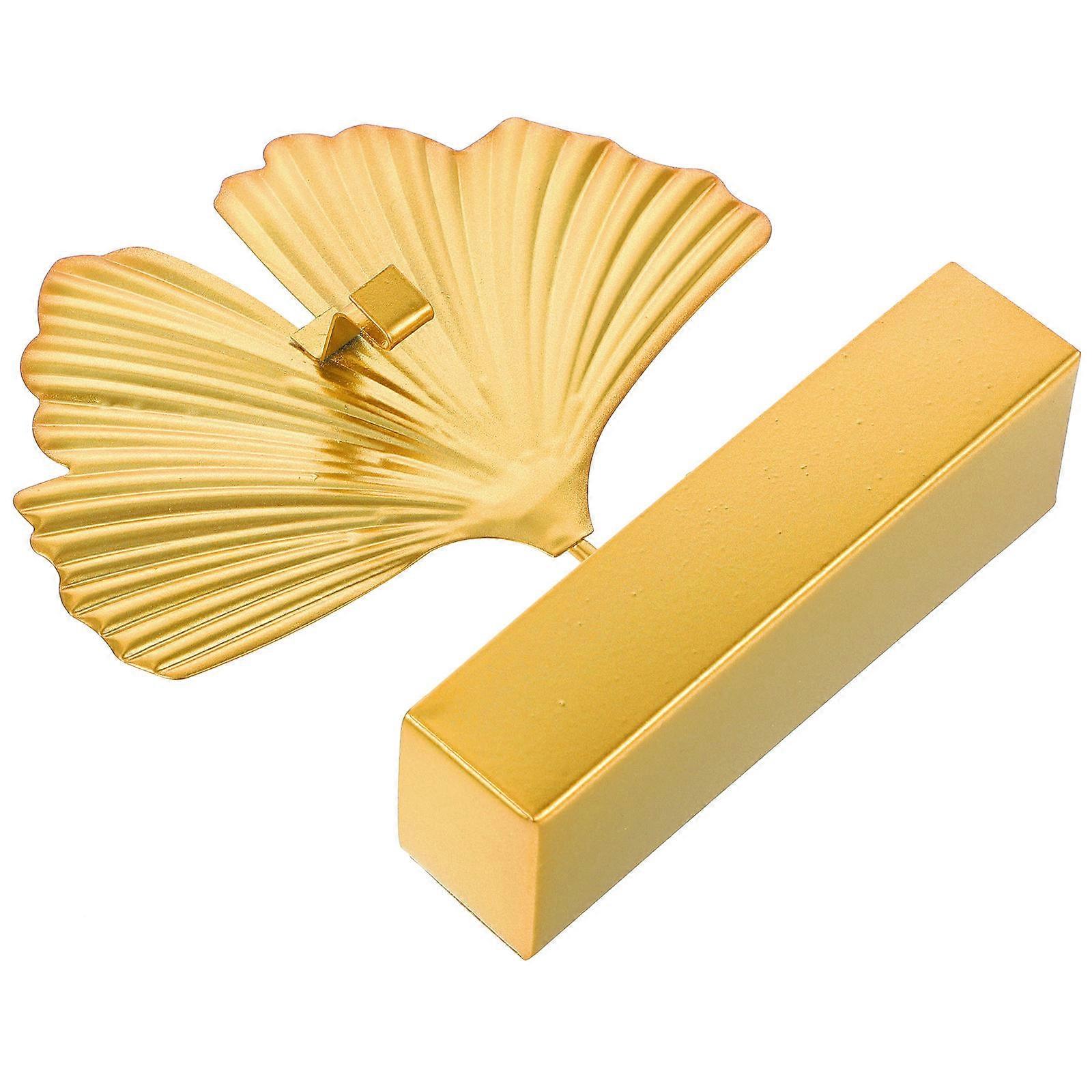 Holder Decorative Ginkgo Leaf Design with Base