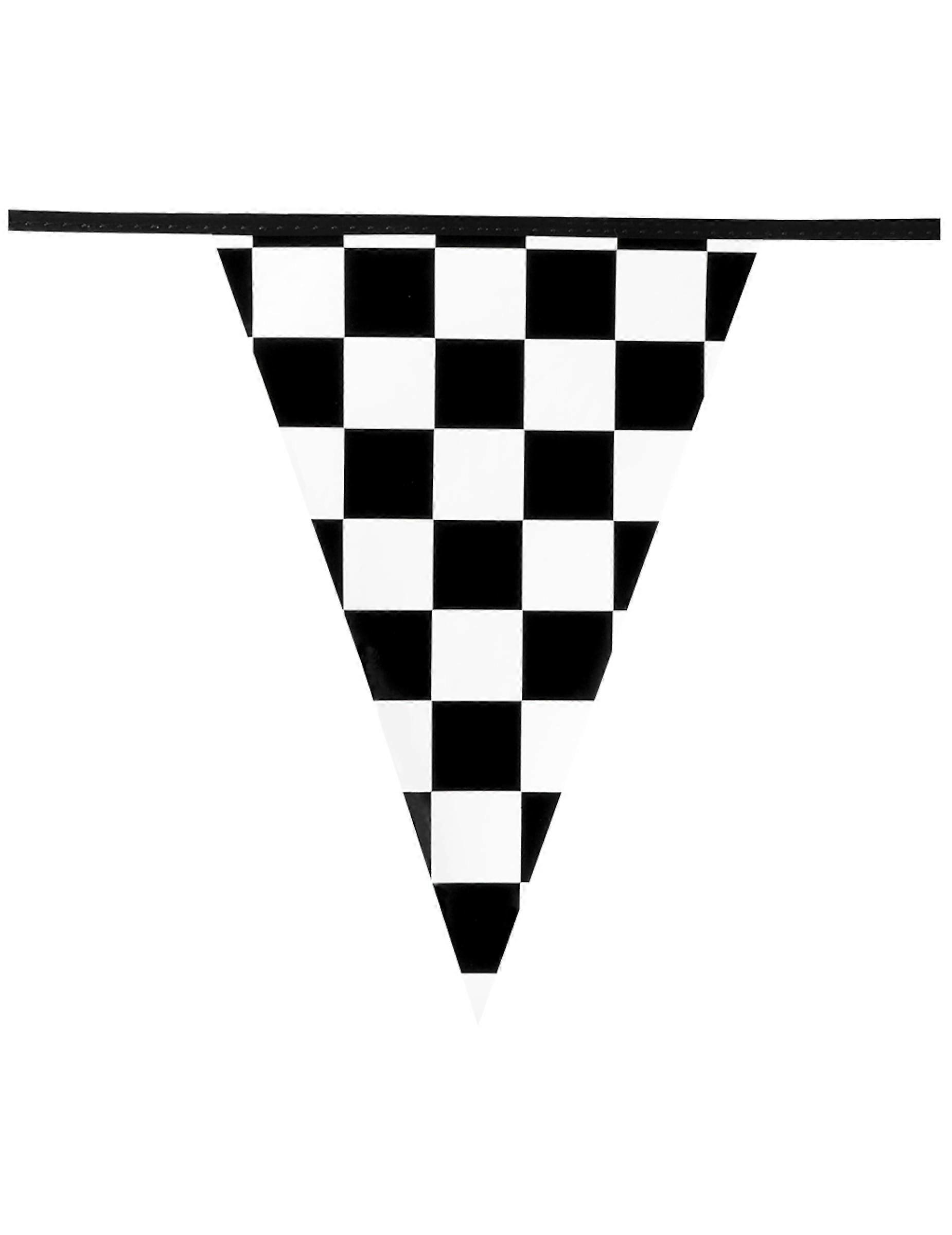 Racing pennant garland 6 m