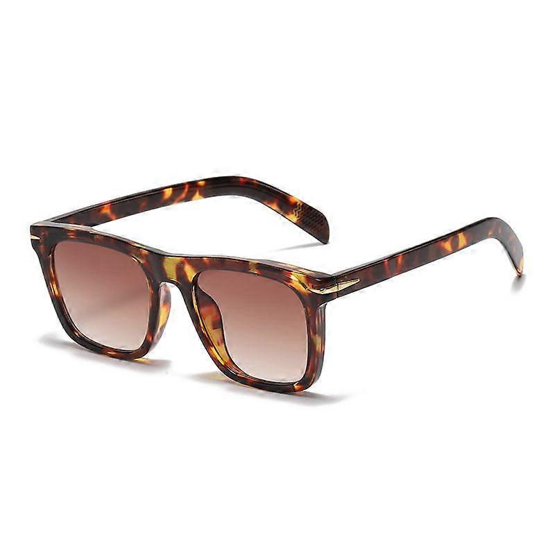 Blue Light Blocking Retro Square Frame Eyewear for Screen Use