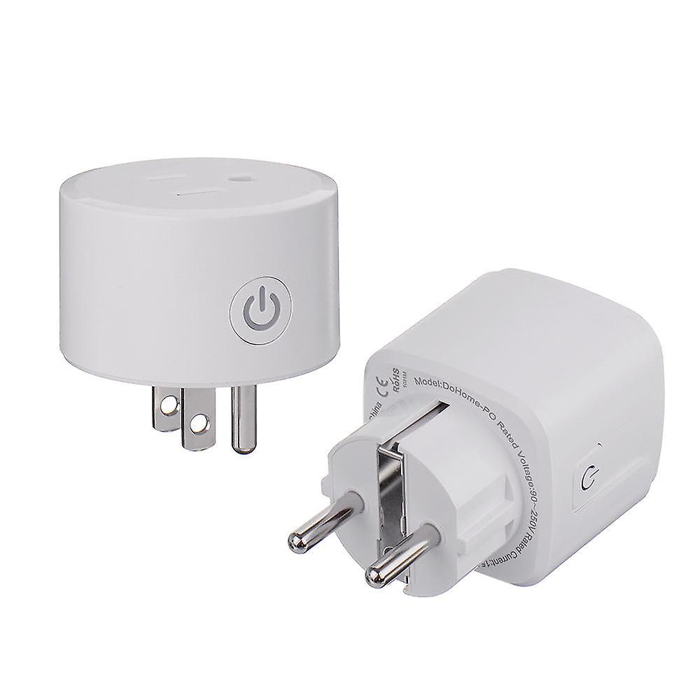 Eu/us Wifi Smart Plug Socket Wireless Control Smart Socket Voice Control Works With Homekit Google Assistant Amazon Alexa