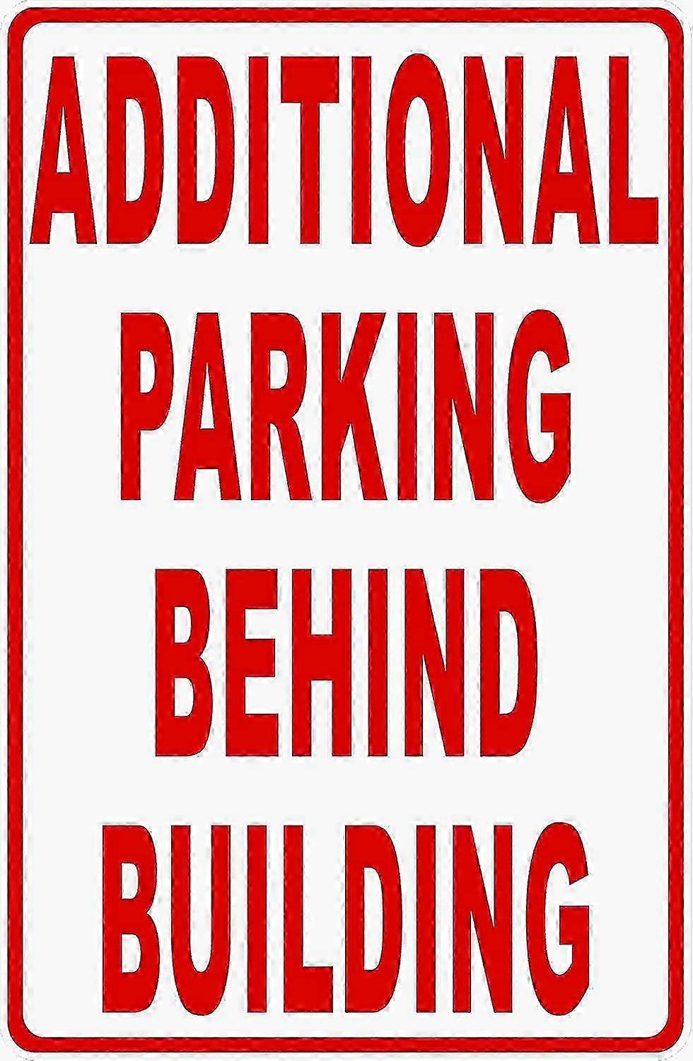 12x18 Rustproof Aluminum Parking Sign