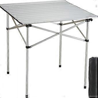 Vouwtafel Campingtafel - 705 x 700 x 700 mm - Opvouwbare Tuintafel - Balkontafel