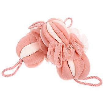 Geschmeidige Badebälle, rosa, längliche Duschbälle für die Dusche, 10 Stück