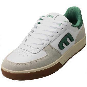 Etnies Emerson heren skate sneakers in witgroen