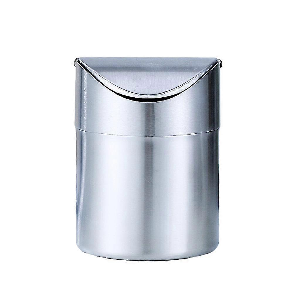 Rustproof Compact Stainless Steel Bin