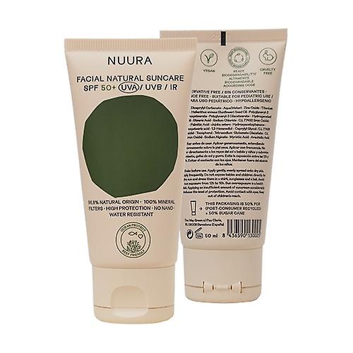 Face sun cream SPF50 50 ml of cream
