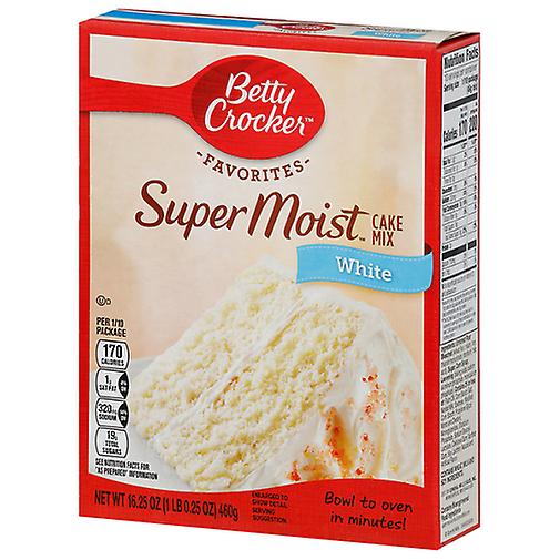 Betty Crocker Super Moist White Cake Mix
