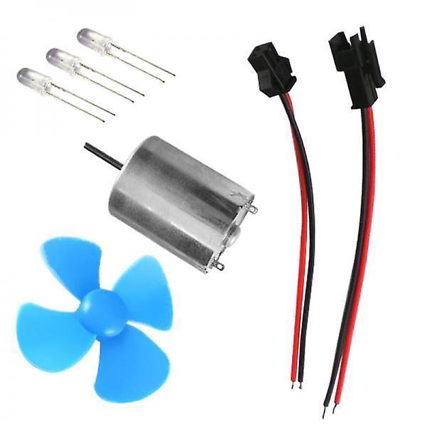 4xMini Wind Generator Wind Turbine Model Set Kits Teaching Tool E
