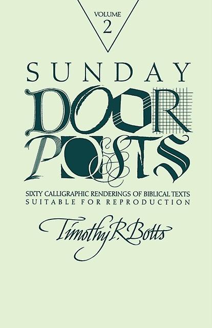 Sunday Door Posts Ii by Timothy R Botts Paperback Book
