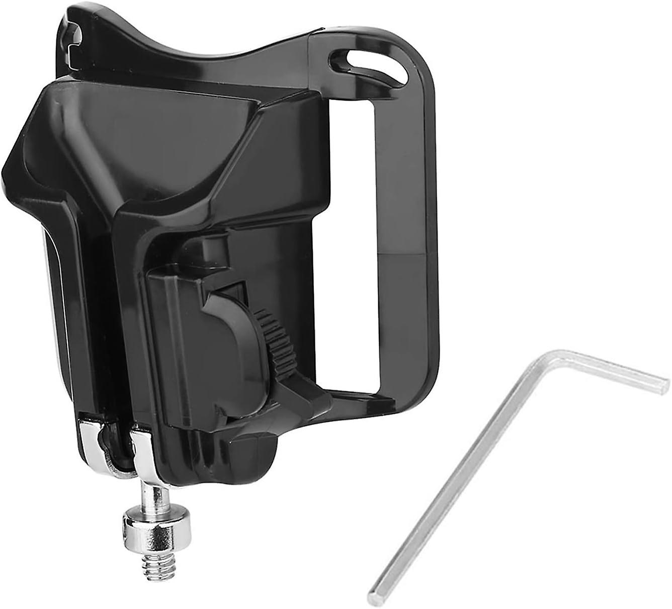 Camera Belt Bracket, Camera Strap Clip Bracket, 1/4in Screw Mount Quick Release Belt Buckle Bracket For Dslr