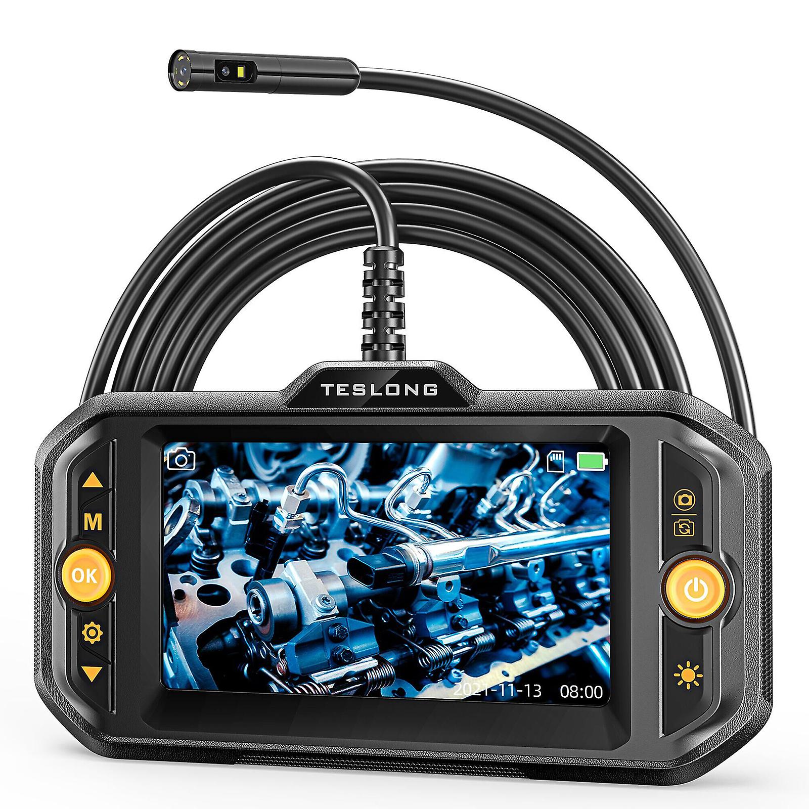 Digital Endoscope Camera Lcd Display Rechargeable Industrial Detection