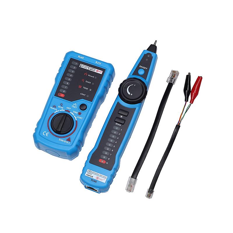 Bside Rj45 Tester Anti-interference Lan Tester Telephone Wire N Network Cable Line Tester Anti-interference Line Finder