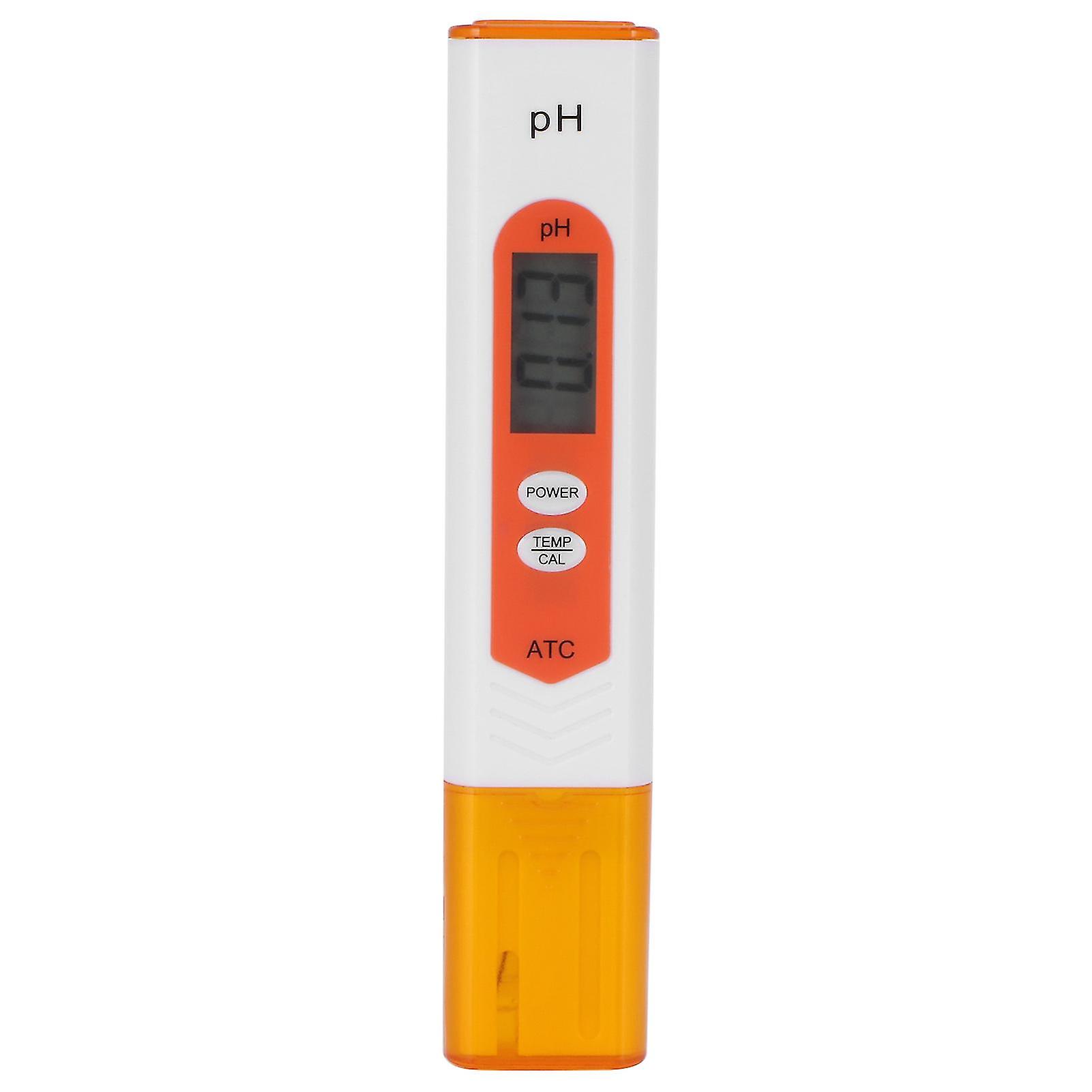 Portable PH Tester Aquaculture Fish Tank Water Quality Analyzer with Temperature Display
