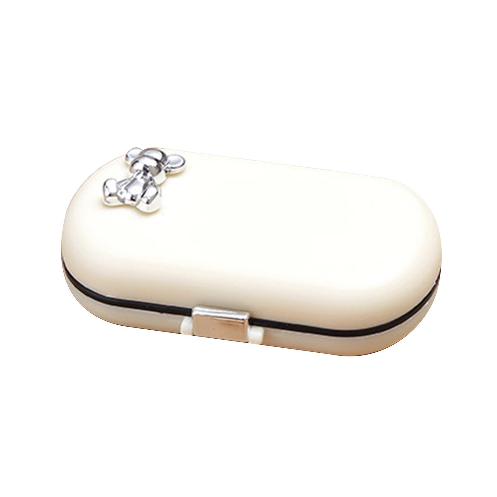 Universal Outdoors Small Medicine Box Large Capacity Sealed Medicine Store Box for Bedroom