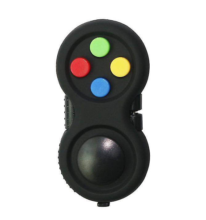 2Pcs Colorful Hand Pad Stress Relief Puzzle Decompression Toy Game Handle Decompression Handle Az12260