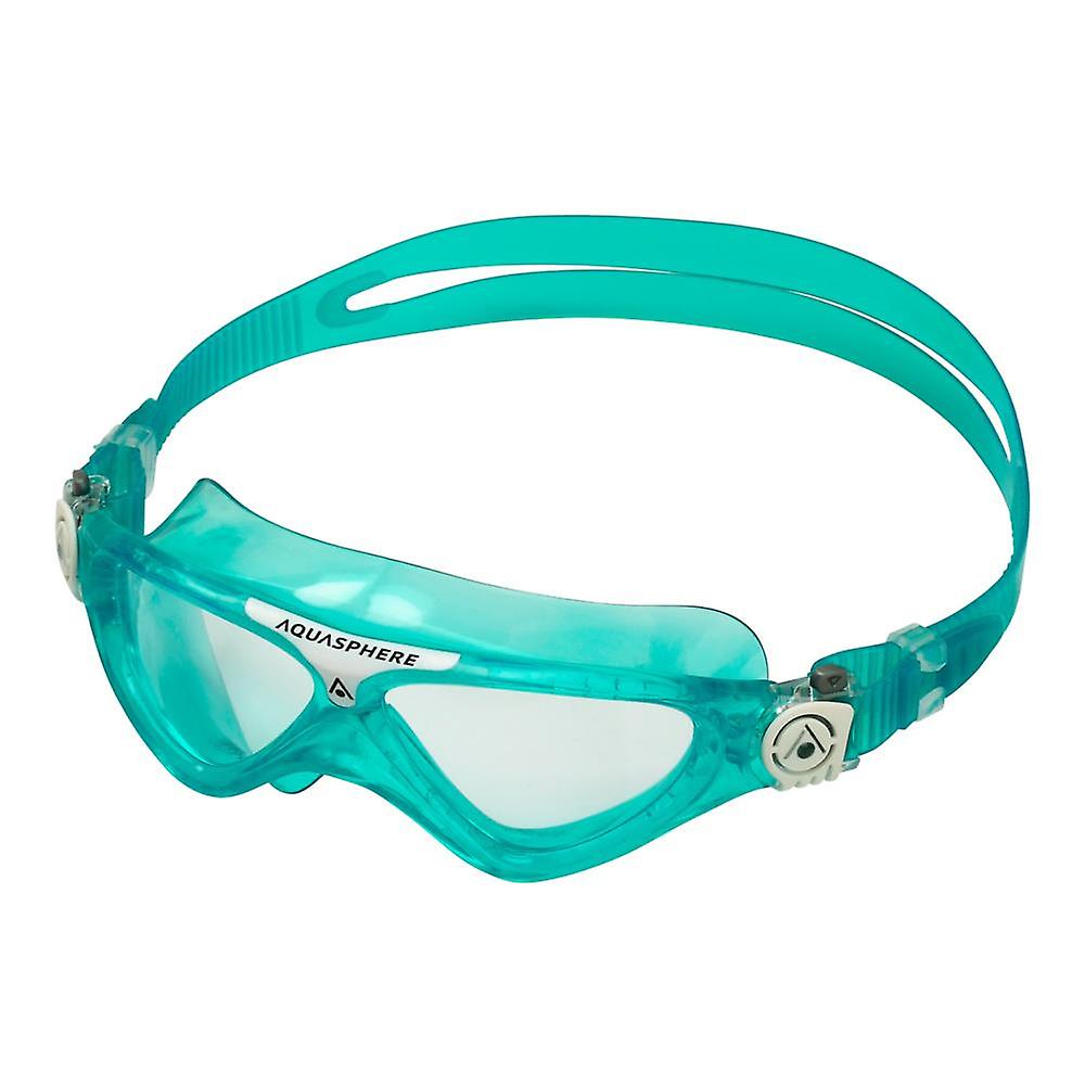 Aqua Sphere Vista Junior Clear Lens Goggles - Green/White - Unisex