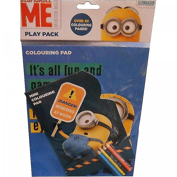 Despicable Me Colouring Pad Set