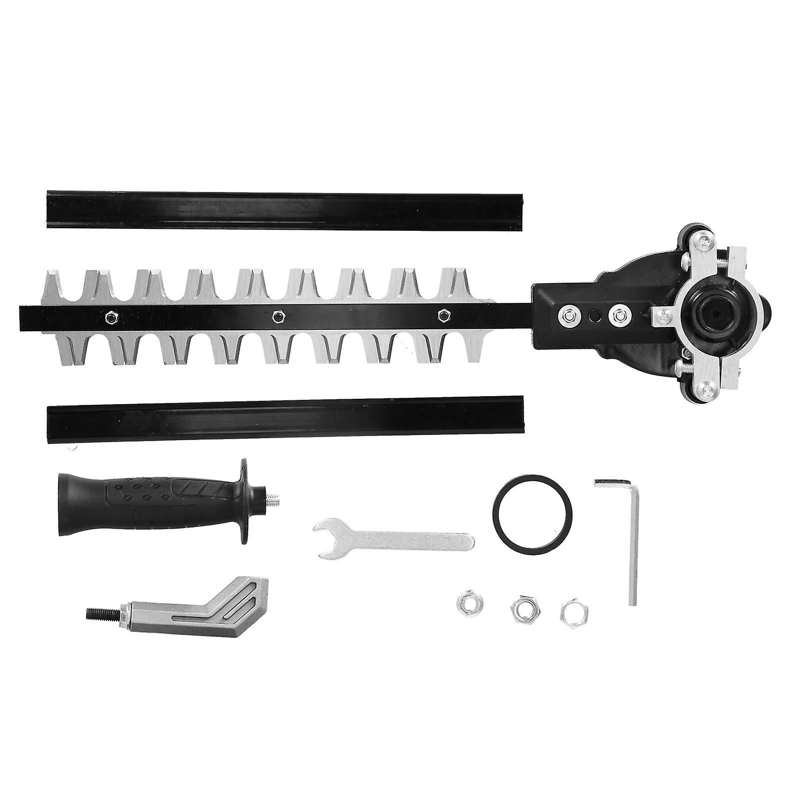 Dual Blades Hedge Trimmer Garden Handheld Electric Cordless Hedge Trimmer for M14 M10 Angle Grinder