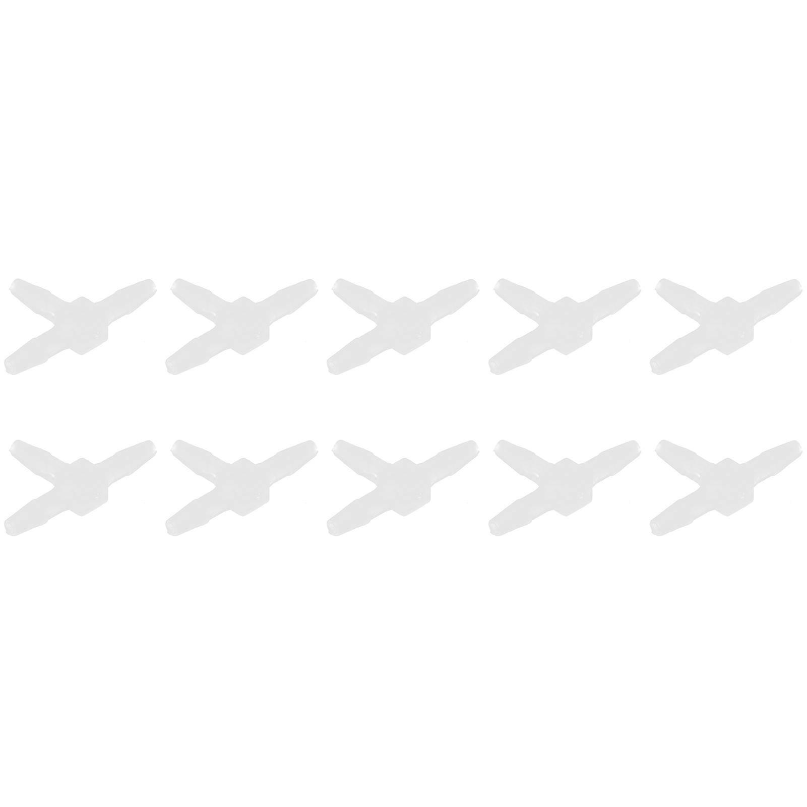 10Pcs 3 Way Plastic Fitting Pressure Temperature Proof T Shaped Tee Barb Fitting