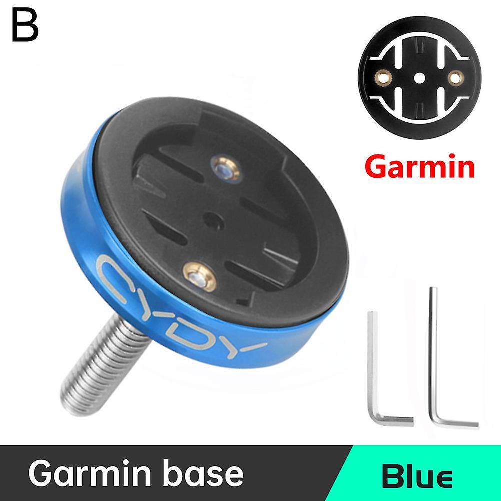 Bike Computer Holder Stopwatch Mount Bracket Stem Top Cap Suitable Garmin Edge