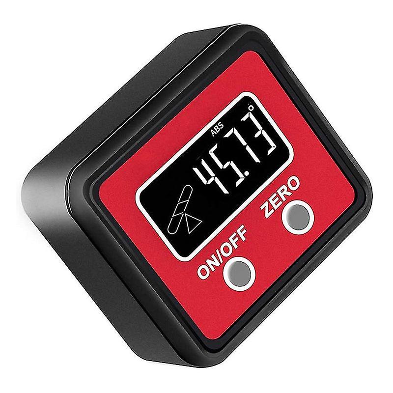 Digital Angle Finder Backlight Angle Gauge Level Box Protractor With V-groove Magnetic For Carpentry Building Masonry