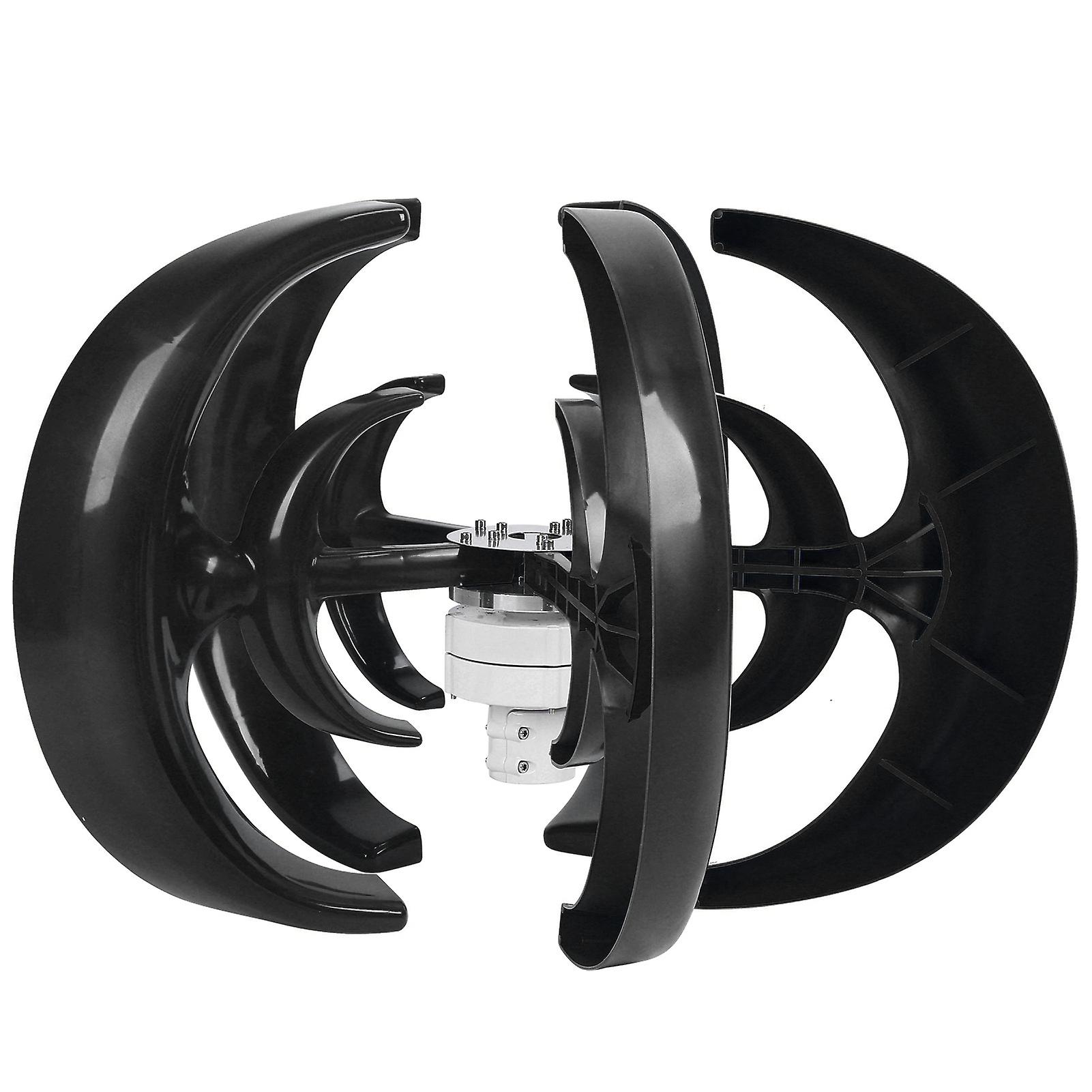 Wind Turbine 5 Blade Lantern Type Double Layer Wind Power Generator Components 1200W