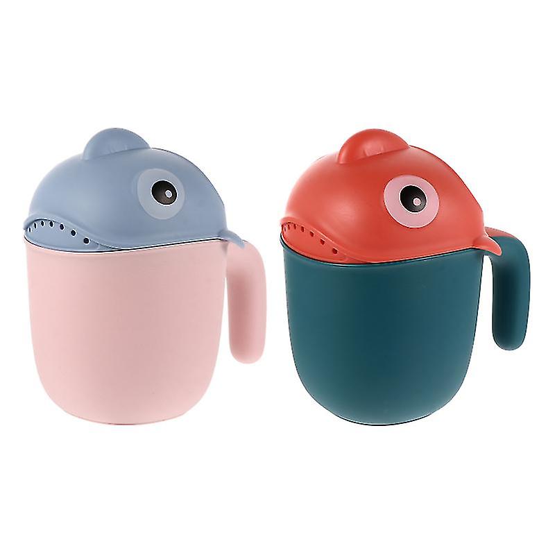 2pcs Baby Bath Rinse Cup