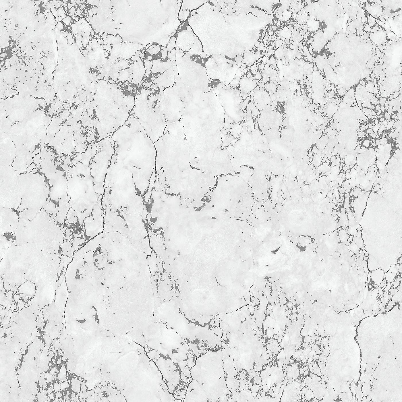 Athena Marble Plain White Wallpaper