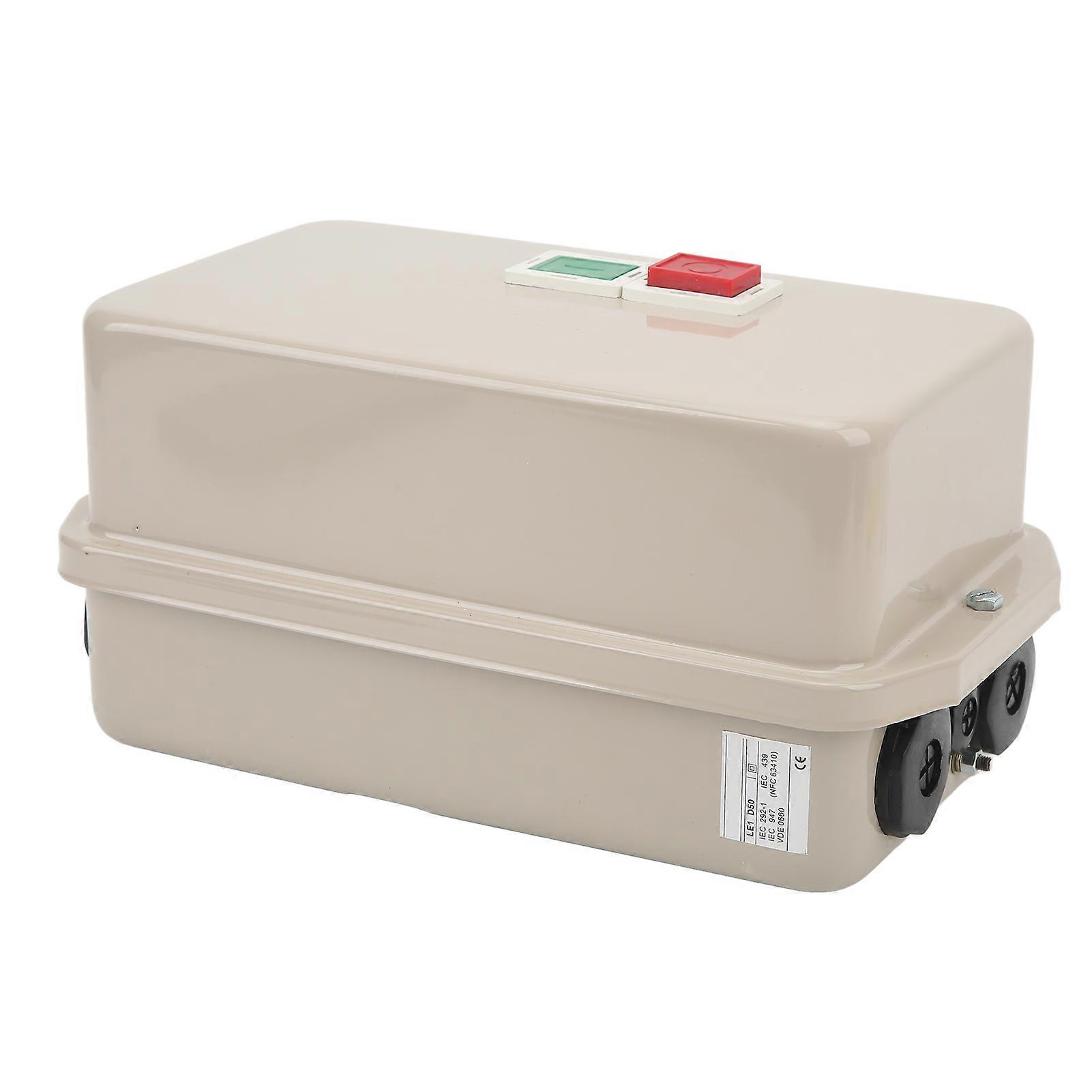 Magnetic Motor Starter Control Switch Controller 1 Phase 220/230v 3 Phase 380/400v 3750a