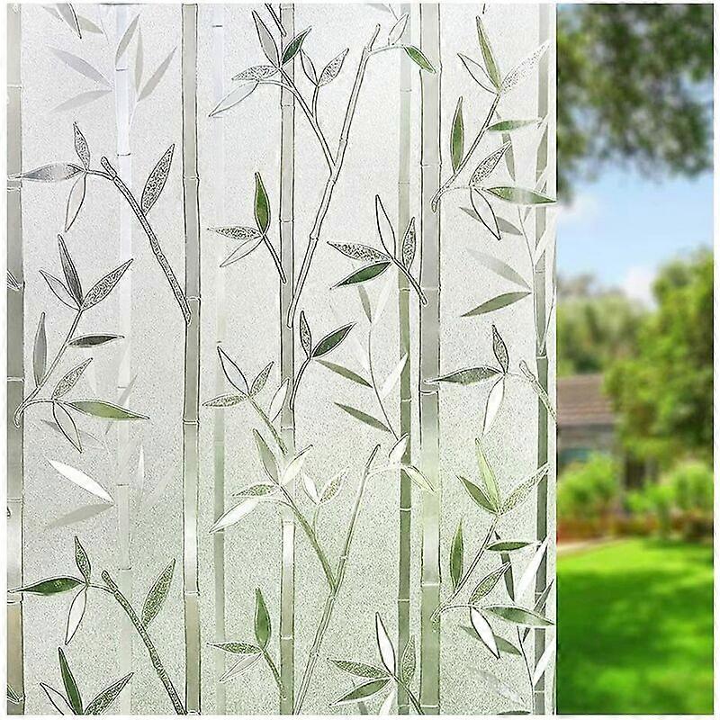 Decorative Static Window Privacy Film Adhesive Window Film Self-adhesive 60 cm  200 cm Pattern