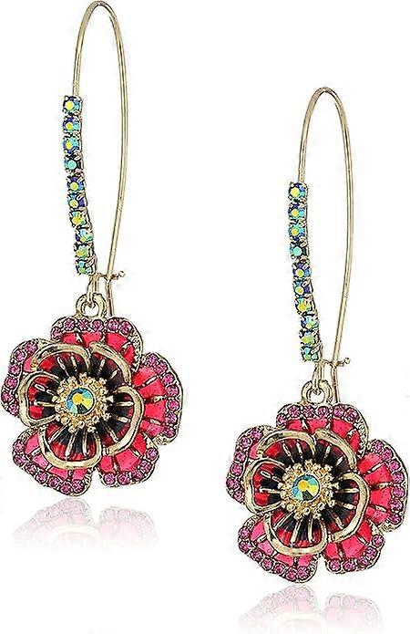 Rose Dangle Earring