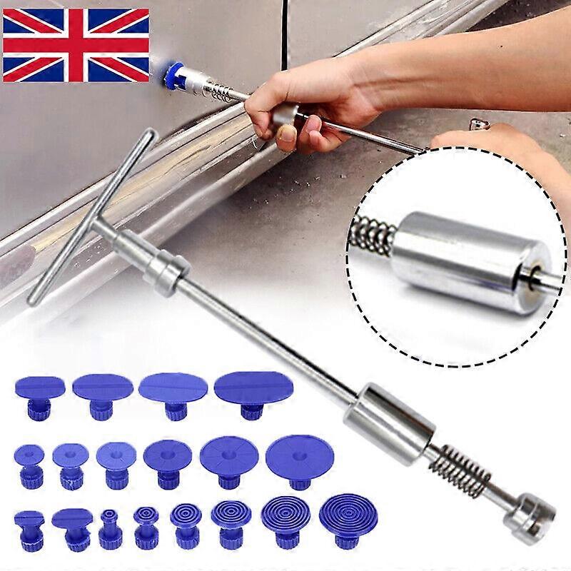 PDR Car Body Paintless Puller Tab Dent Repair Tool Kit Lifter Damage Remover Set