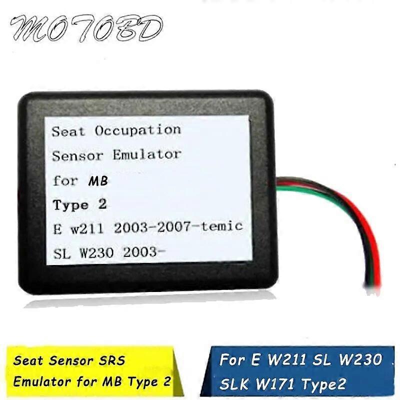 Sensor hunian tempat duduk Emulator SRS, untuk Mercedes Benz MB tipe 2 E W211 Emulator SL W230 2004 + SLK W171 ST1M068