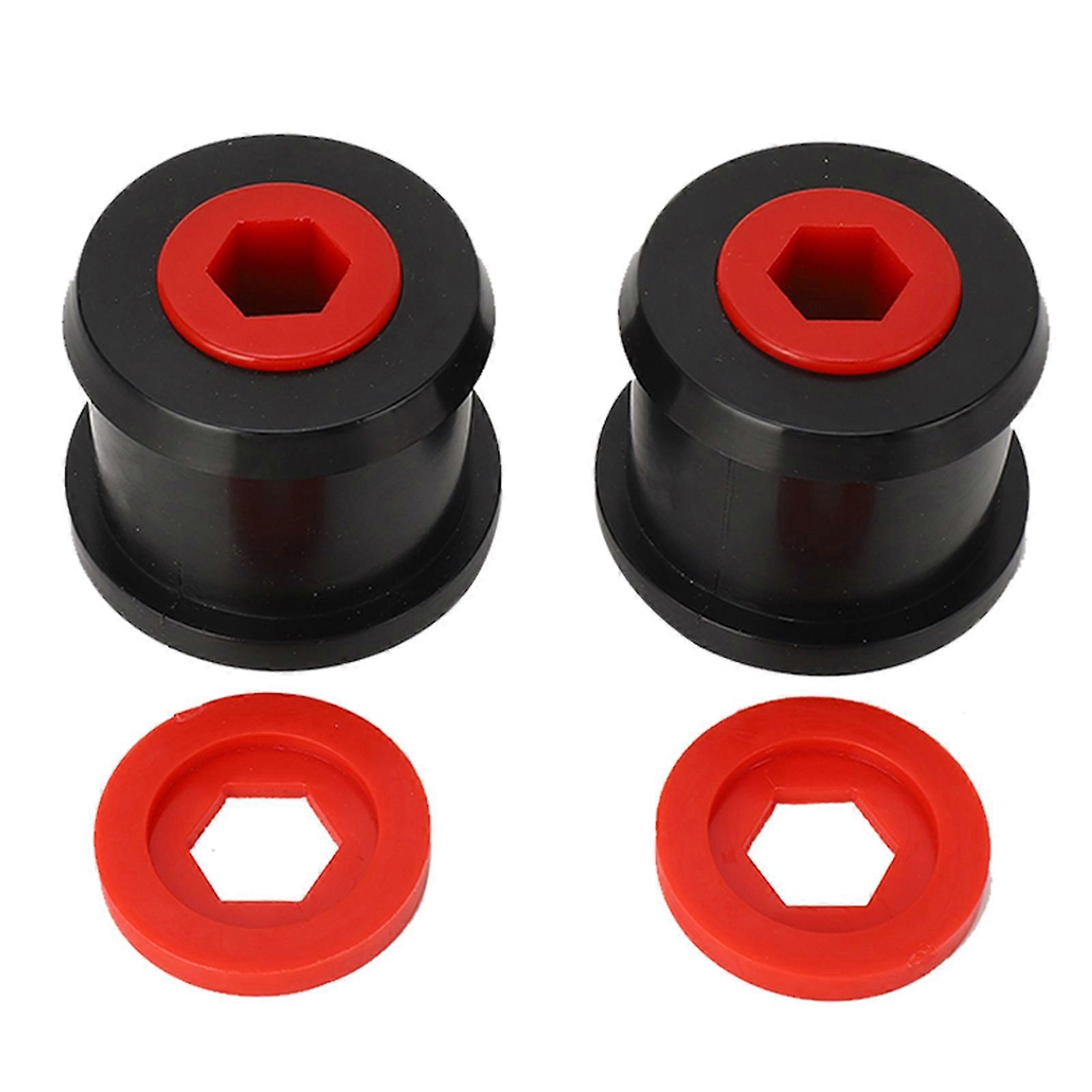Front Wishbone Rear Bushes Poly Front Lower Control Arm Bushing Kit Replacement for Cooper S R53 2000 to 2008 E2U911
