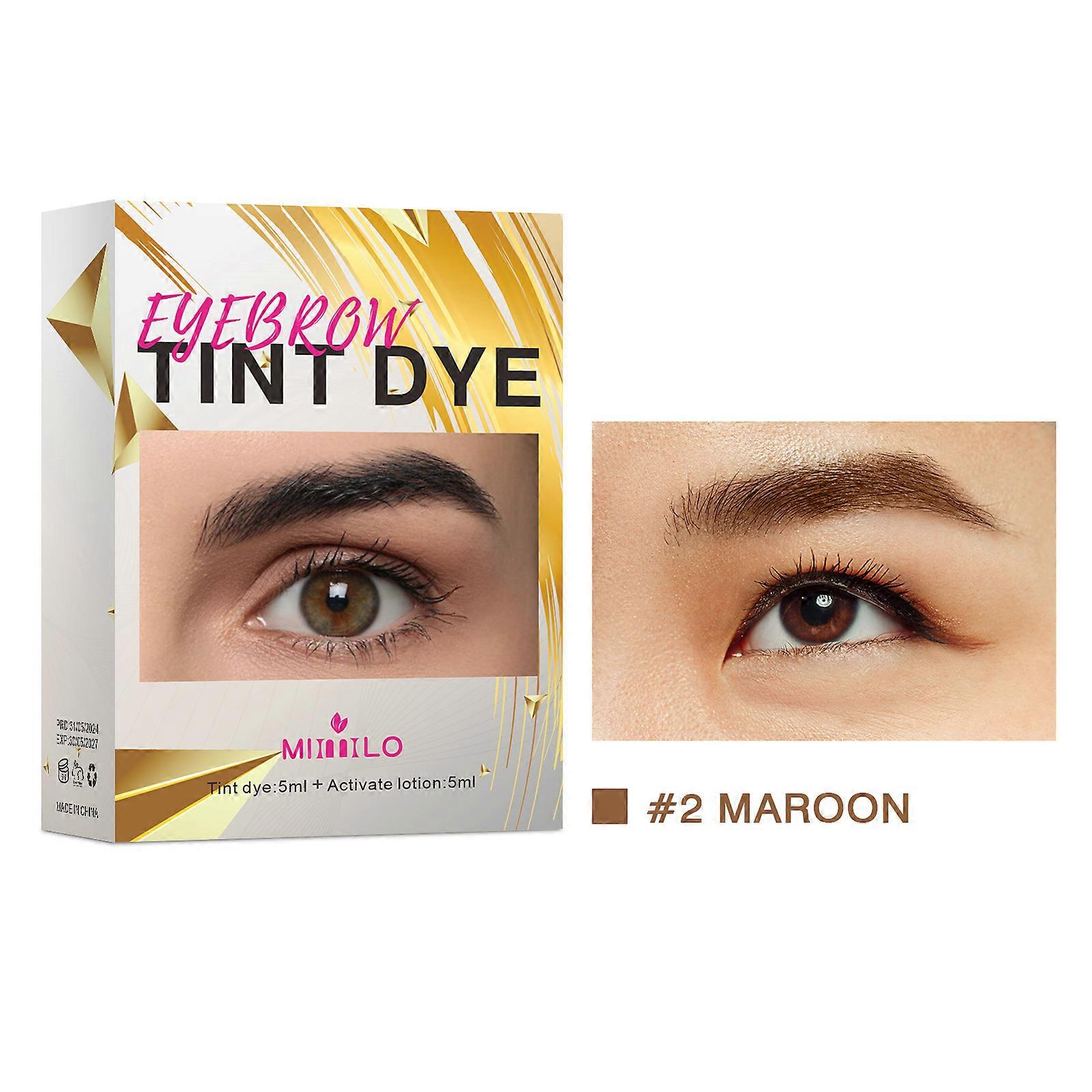 Eyebrow dye Kit, professional eyebrow dye, Long time eyelash dye color development, Diy Brow Lift eyebrow Kit for home use in Salon