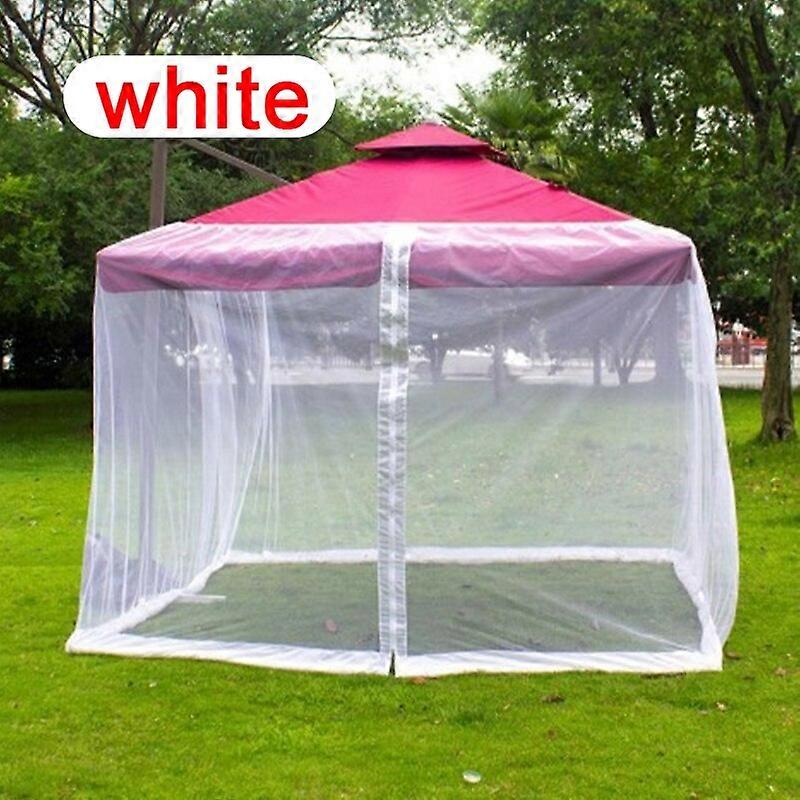 300x300x230cm Mosquito Net Home Bed Roman Umbrella Mesh Netting Mosquito Insect Net Outdoor Camping Double-door Tent Protection