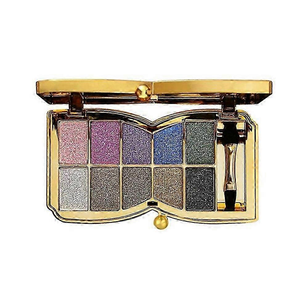 10 Colours Glitter Shimmer Eyeshadow Palette Eye Shadow Diamond Makeup Kit