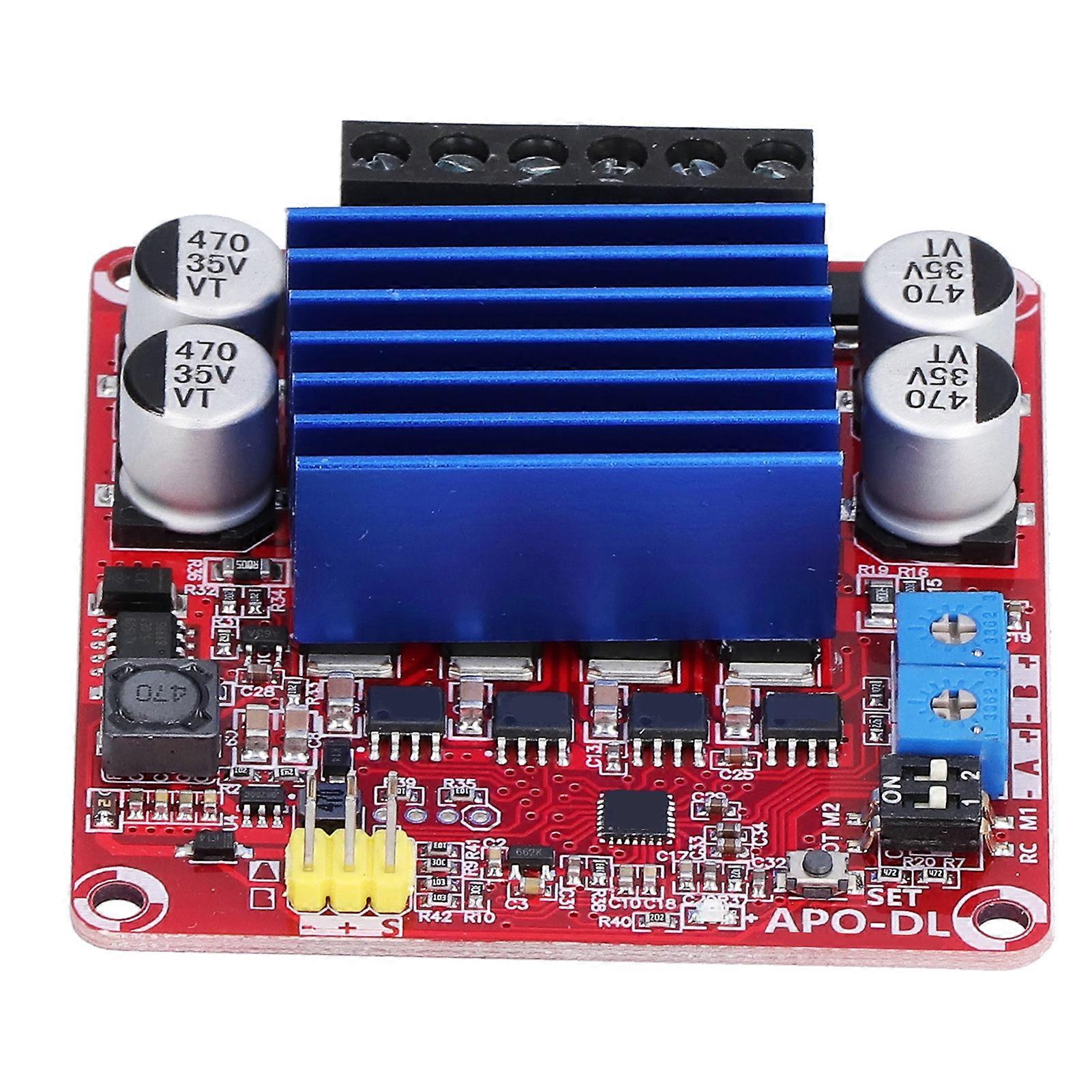 Dual Channel ESC Motor Drive Board Control Module DC 7-24V Electronic Accessory