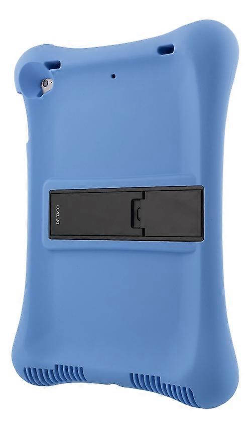 Silicone Case with Stand for 10.2-10.5" iPad Tablets - Blue