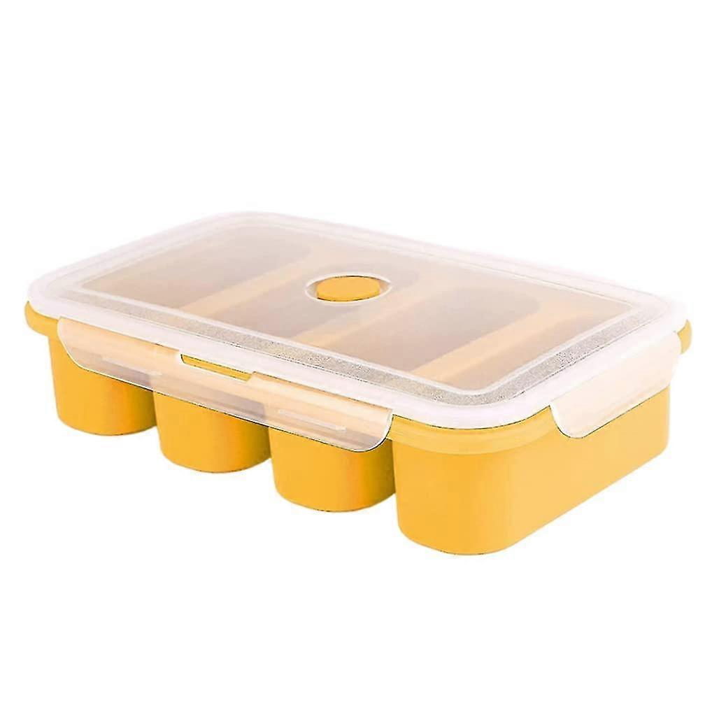 Silicone Soup Cube Food Freezing Container Molds