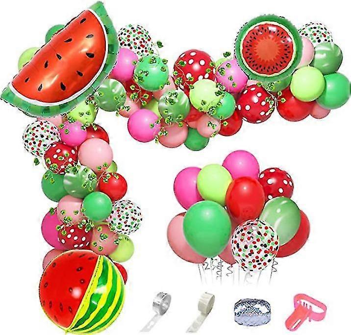 Watermelon Balloons For Watermelon Birthday Decorations