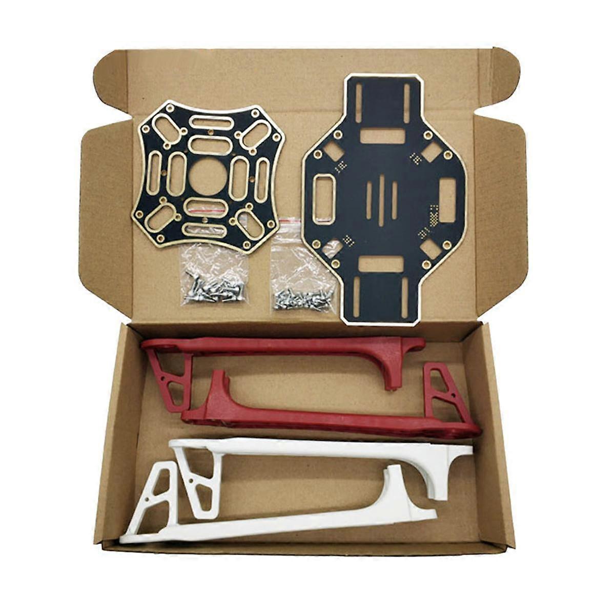 F450 Drone Frame Kit 4-axlig Airframe Quadcopter Frame Wheel med landningsutrustning för RC Multicopt