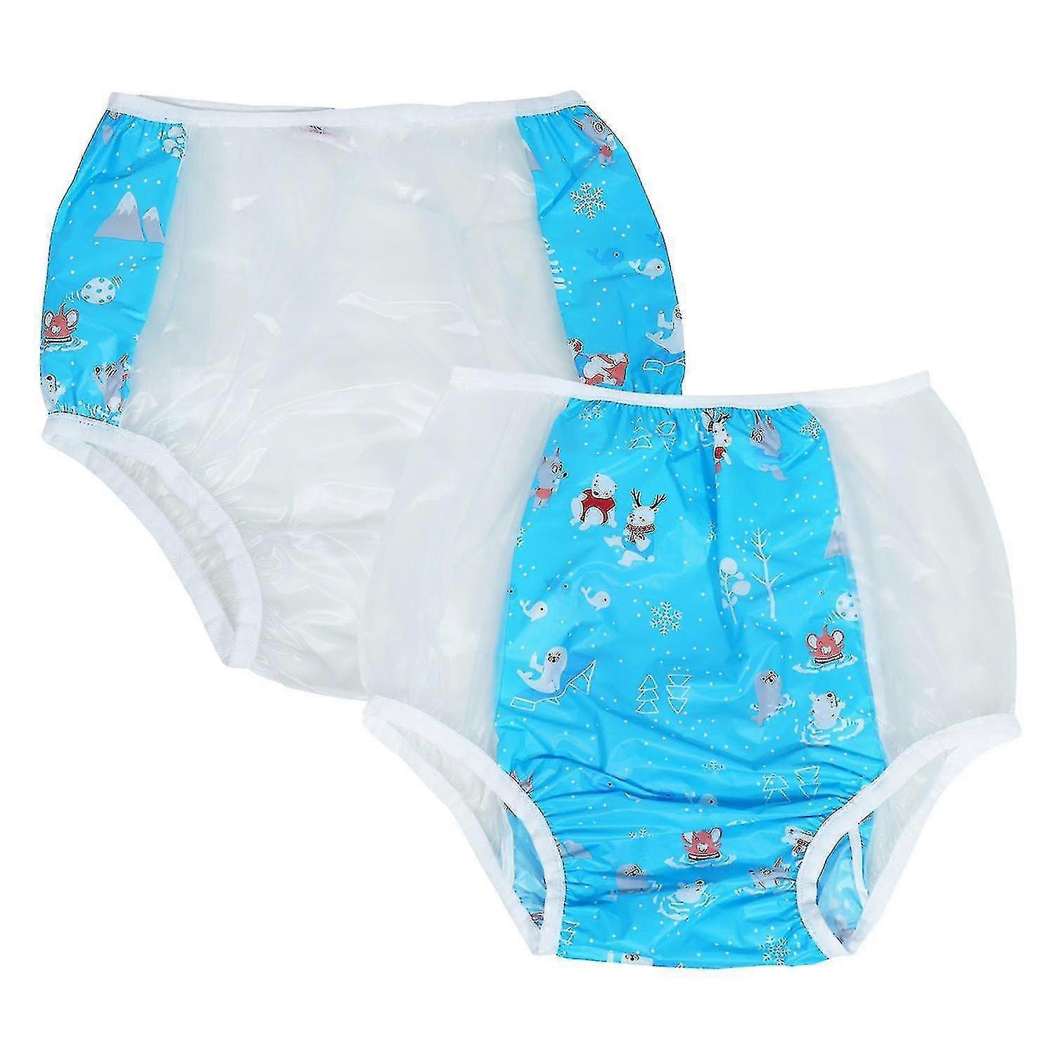 Dadious Adult Baby Pants Abdl Incontinence Elastic Band Plastic Reusable  Pants Ddlg Pvc Men\, image size:1500x1500