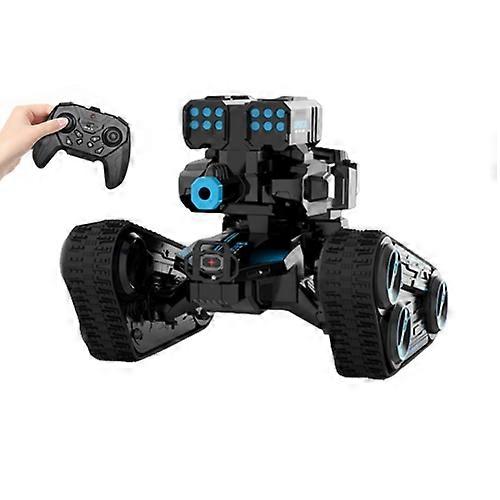 DM-548 Two-wheel Battle Tank Crawler Spray Remote Control Vehicle