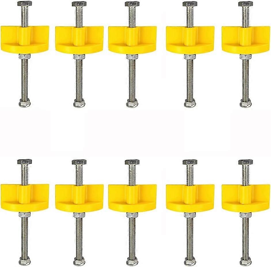 10 Pack Portable Wall Tile Leveling System Adjustable Height Fixed Lifting Tool